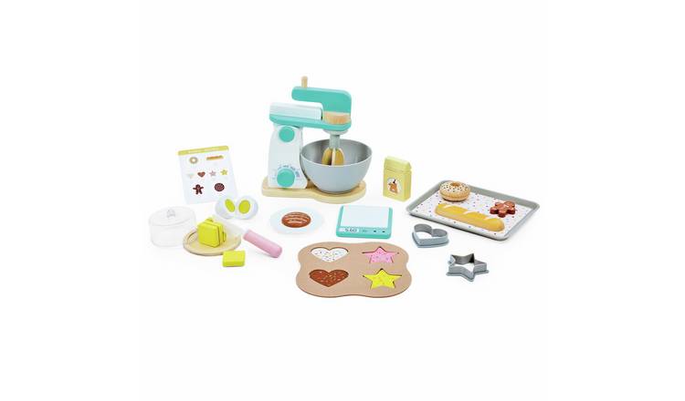 Chad Valley Wooden Baking Toy Set