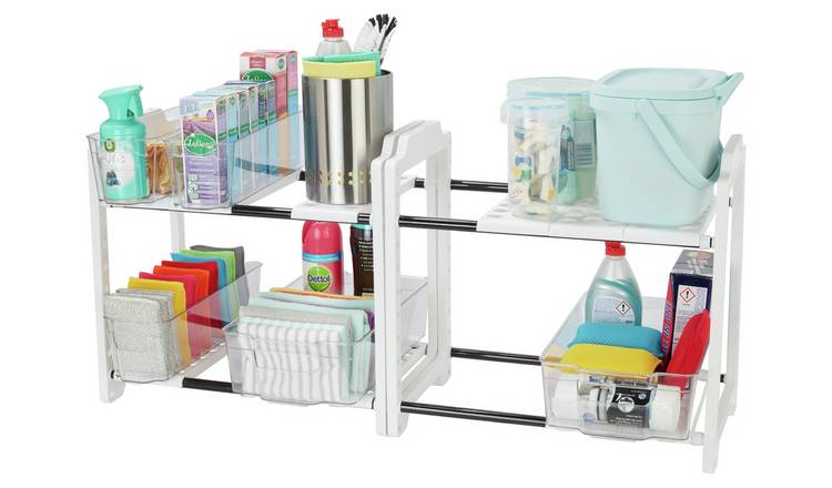 Buy Addis Under Sink Storage Unit White Kitchen Shelves And Stands Argos