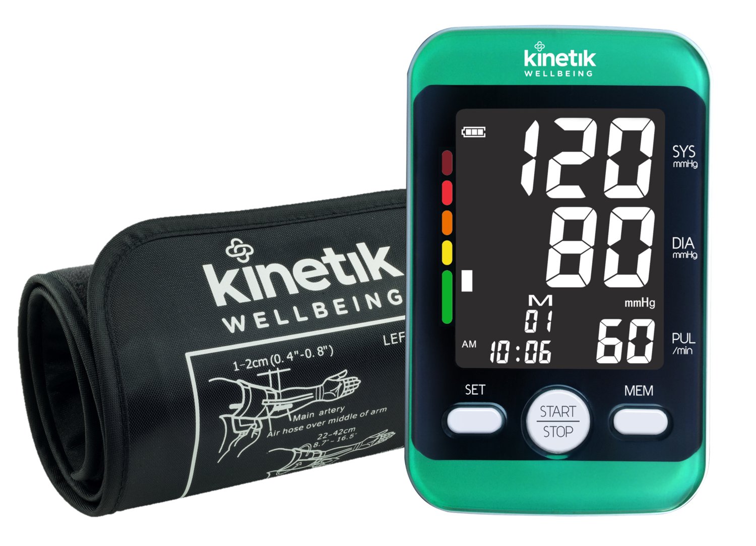 Kinetik Wellbeing Advanced Blood Pressure Monitor - BPX2