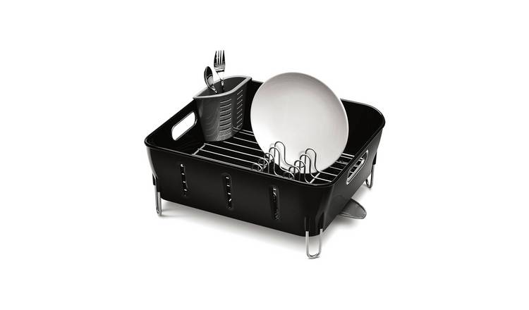 Buy simplehuman Compact Dish Rack - Black | Dish racks | Argos