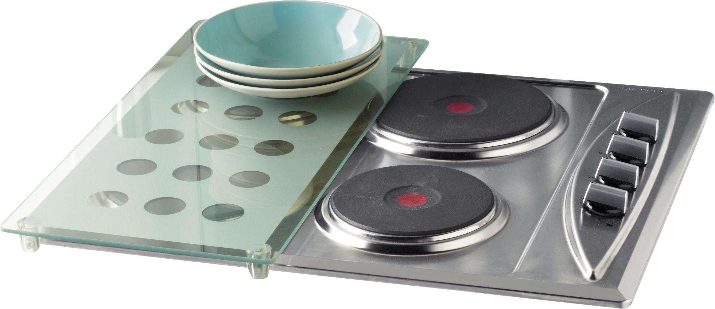 Argos Home Glass Hob Cover with Dots