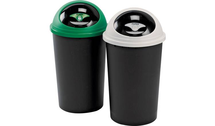 Tontarelli 25 Litre Recycle Bin Twin Set