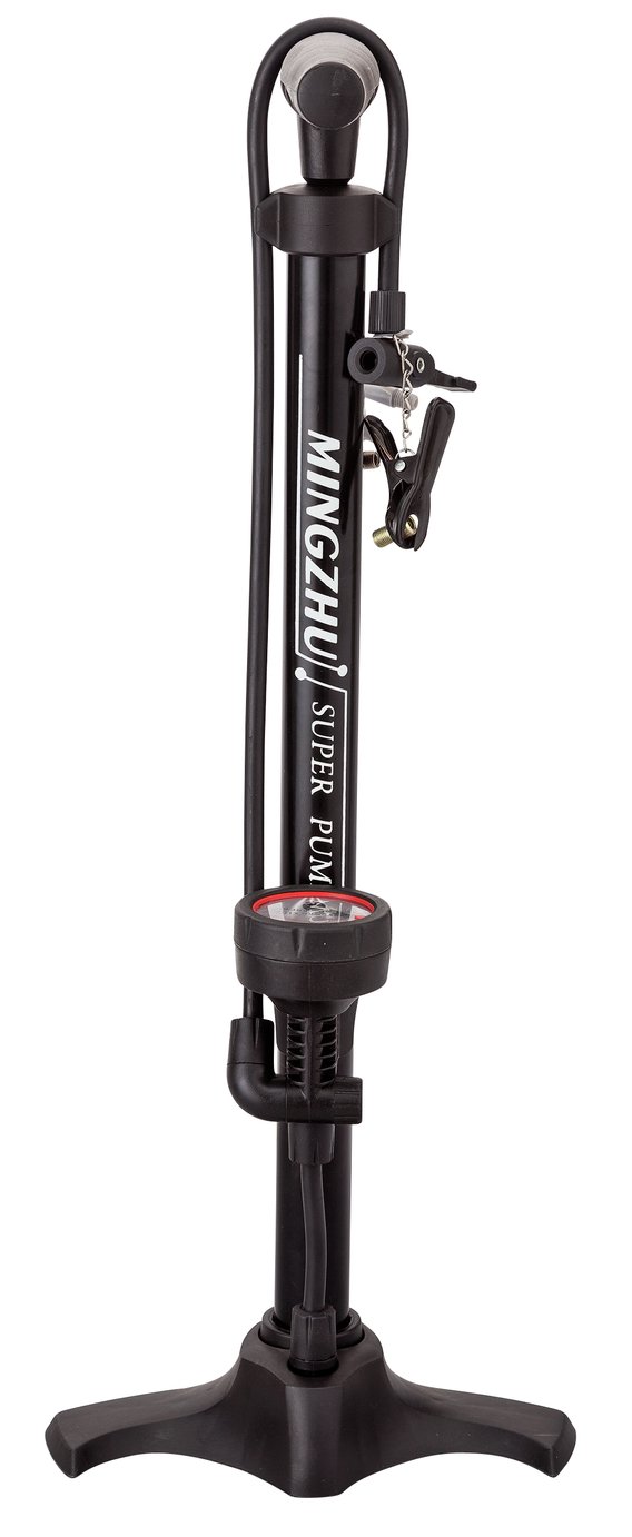Challenge Bike Track Pump with Dial