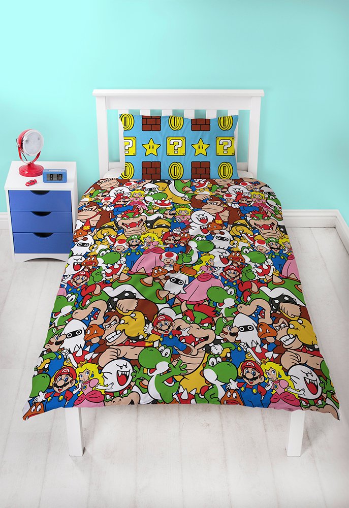 Nintendo Bedding Set - Single