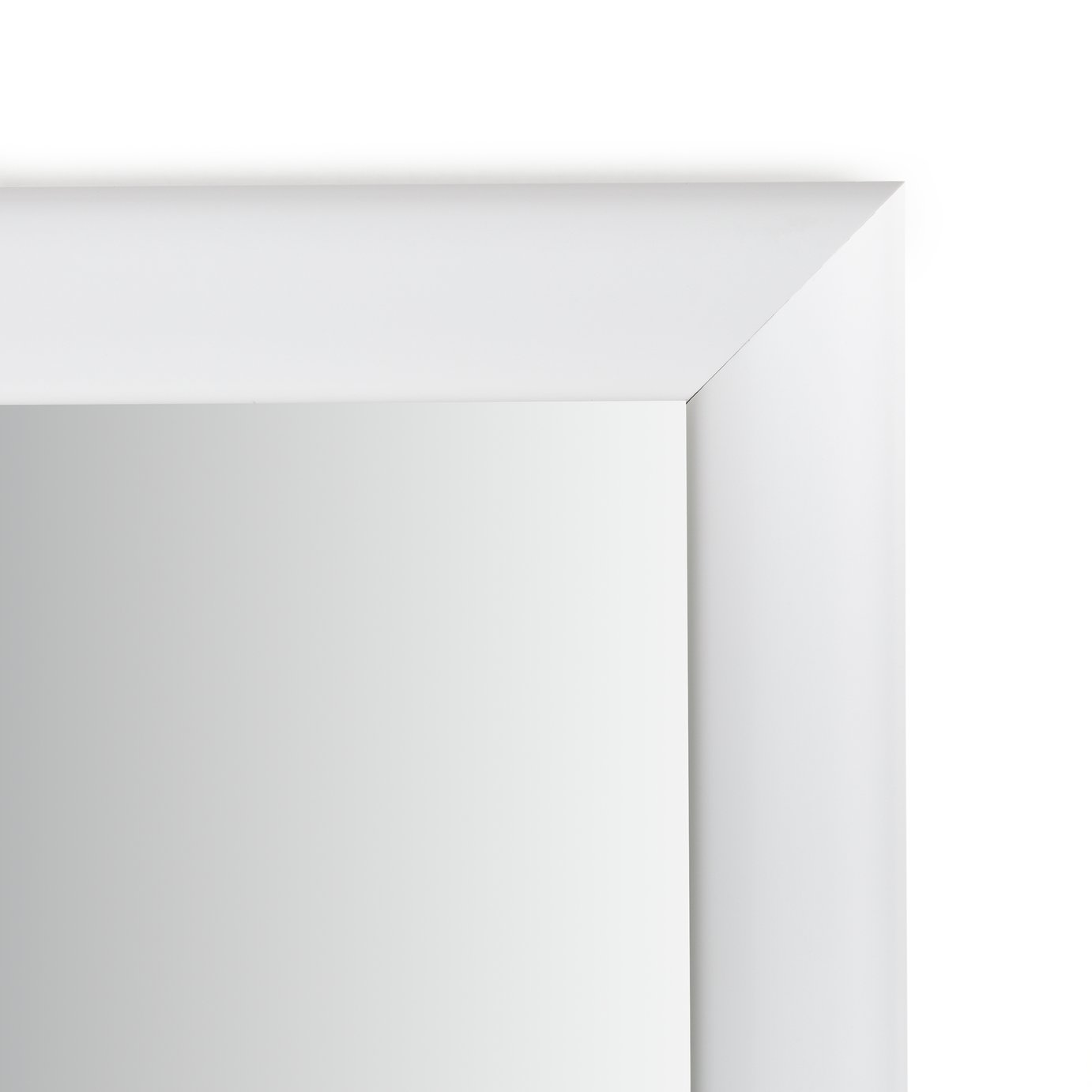 Argos Home Framed Mirror - White