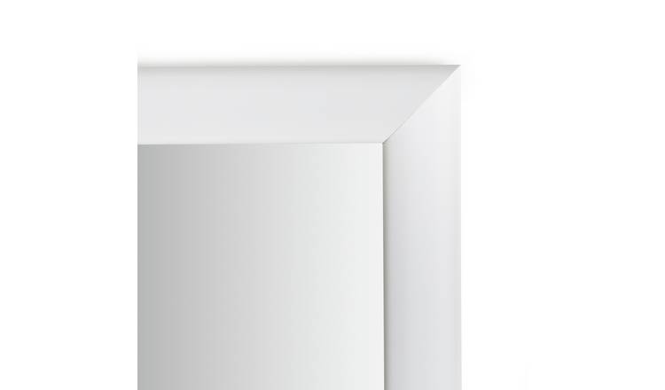 Buy Argos Home Framed Mirror White Wall mirrors Argos