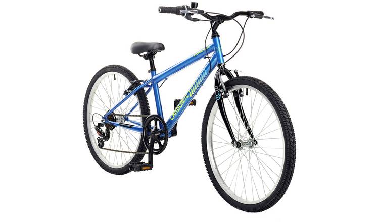 Piranha carbonite 24 inch wheel size cheap kids hybrid bike