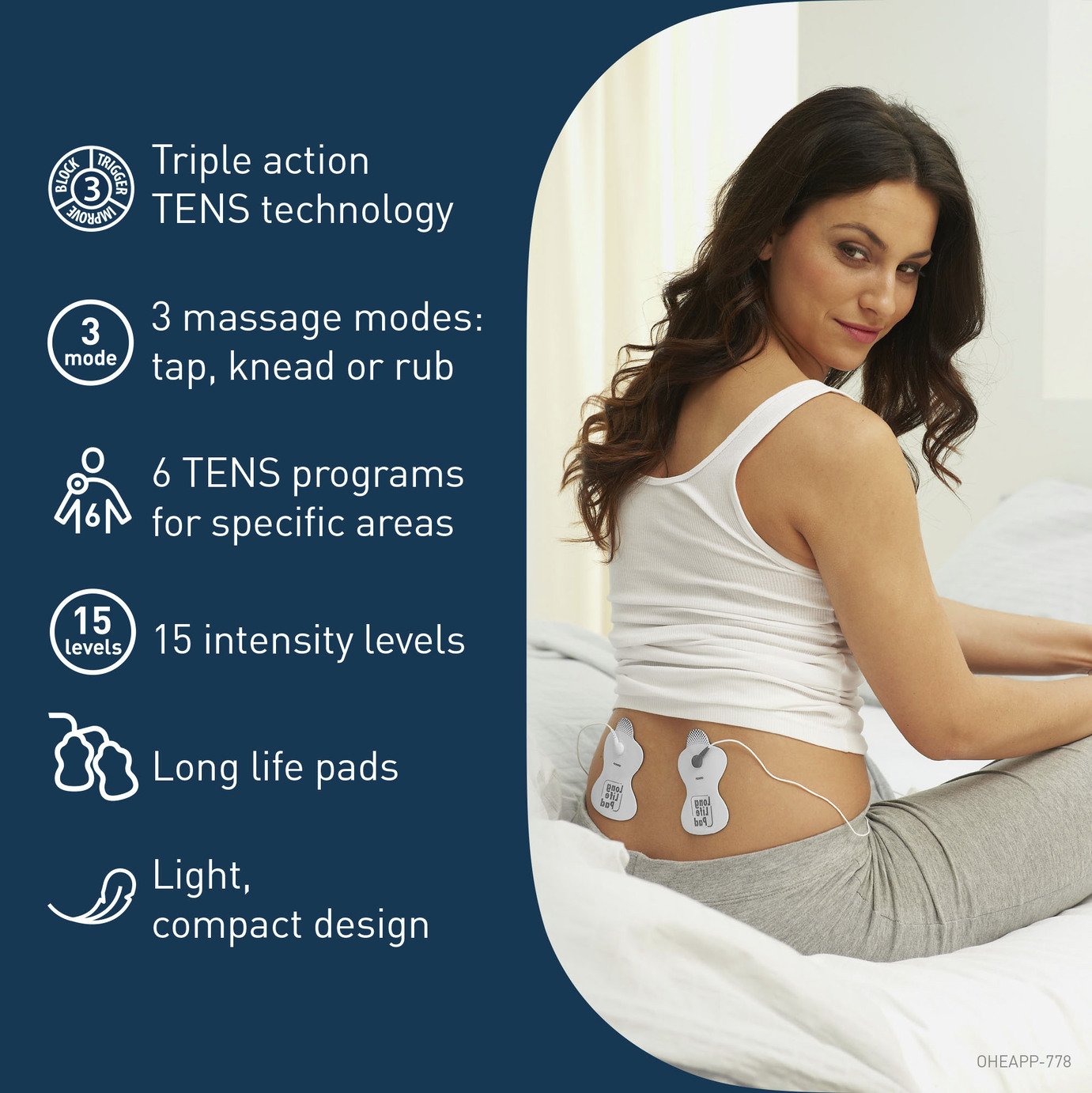 Omron E3 Intense Pain Management Tens Machine Reviews