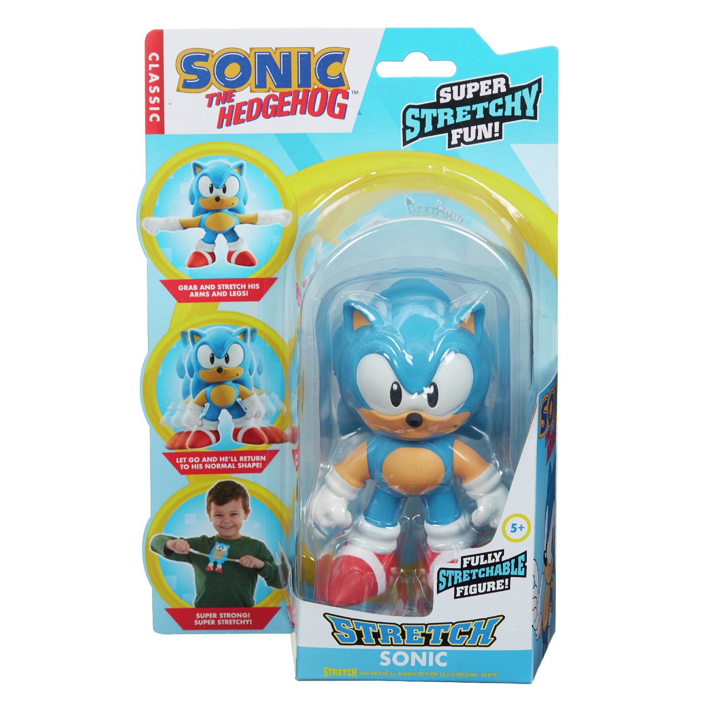 stretch sonic toy