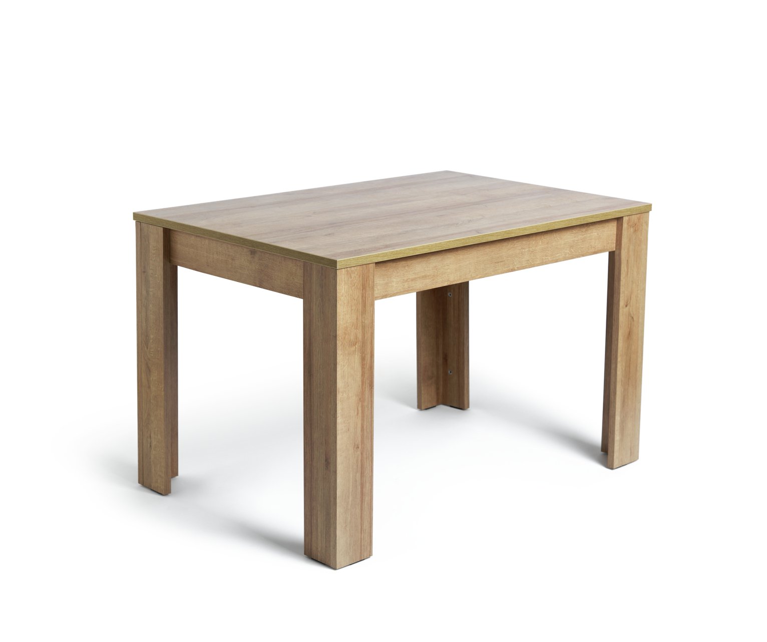 Argos Home Miami Oak Effect Table & 4 Charcoal Chairs Review