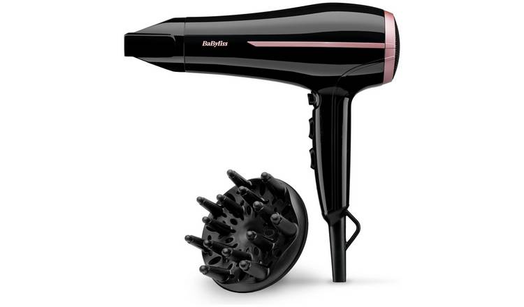 BaByliss 5558U Curl Dry Hair Dryer with Diffuser
