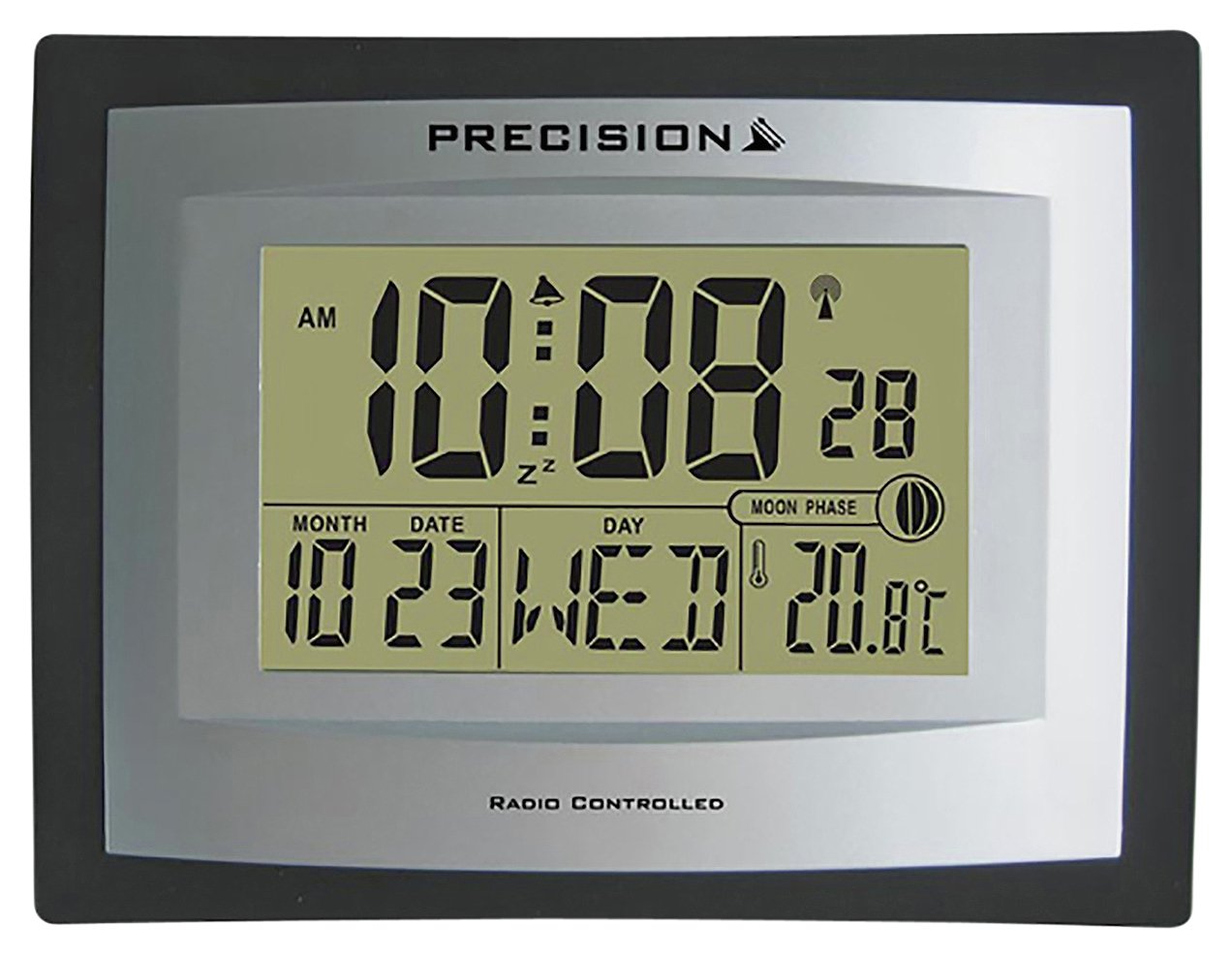 Precision Lcd Radio Controlled Clock Reviews Updated December 2023