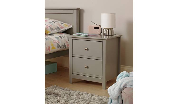 Argos bedside store cabinets pine