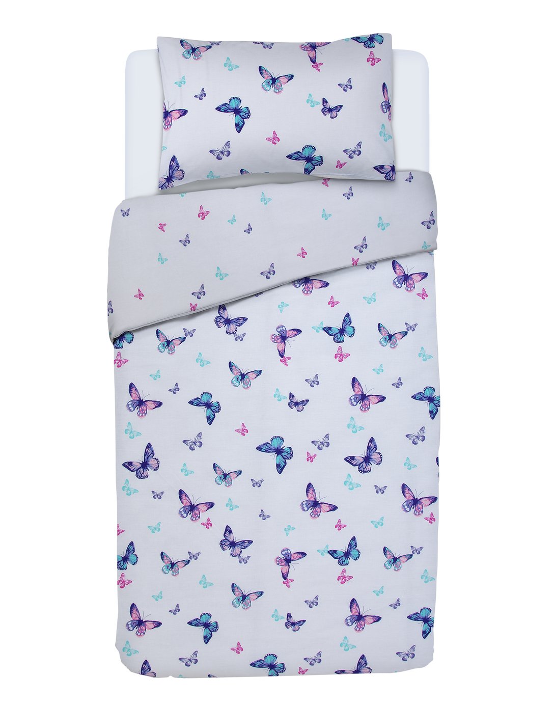 Argos Home Butterfly Bedding Set - Single