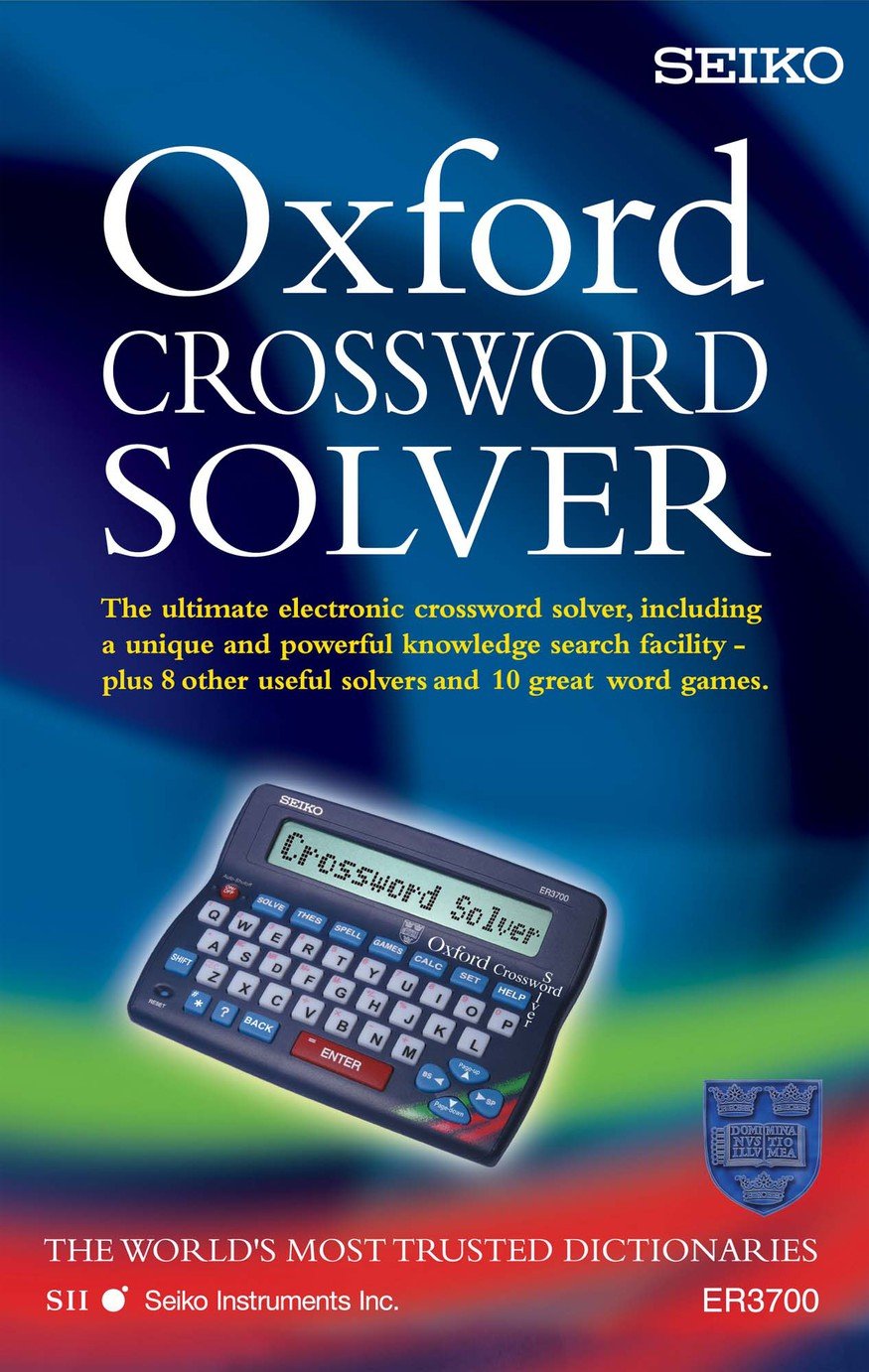 Seiko ER3700 Electronic Oxford Crossword Solver Reviews