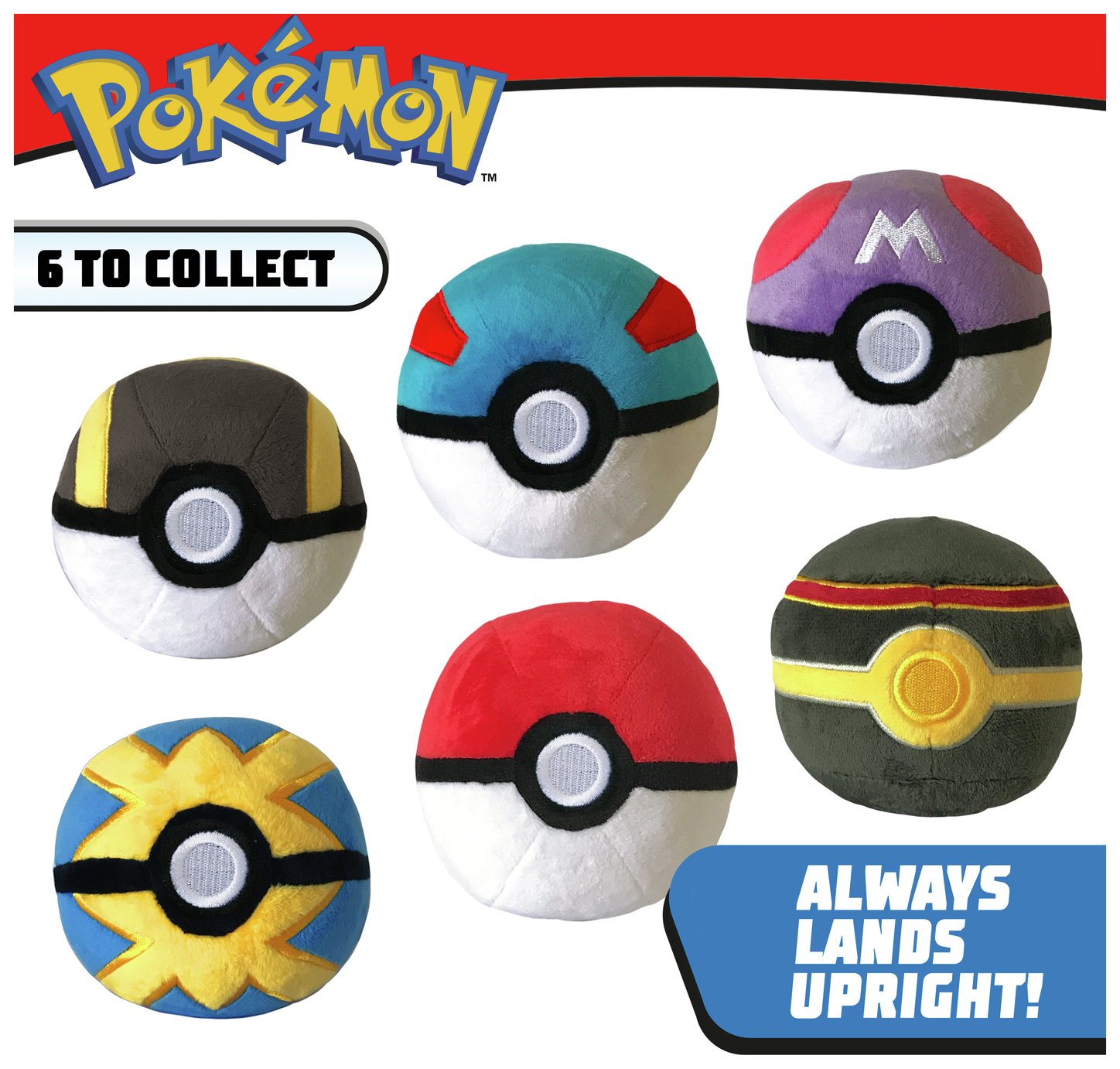 Pokemon 4 Inch Poke Ball Plush