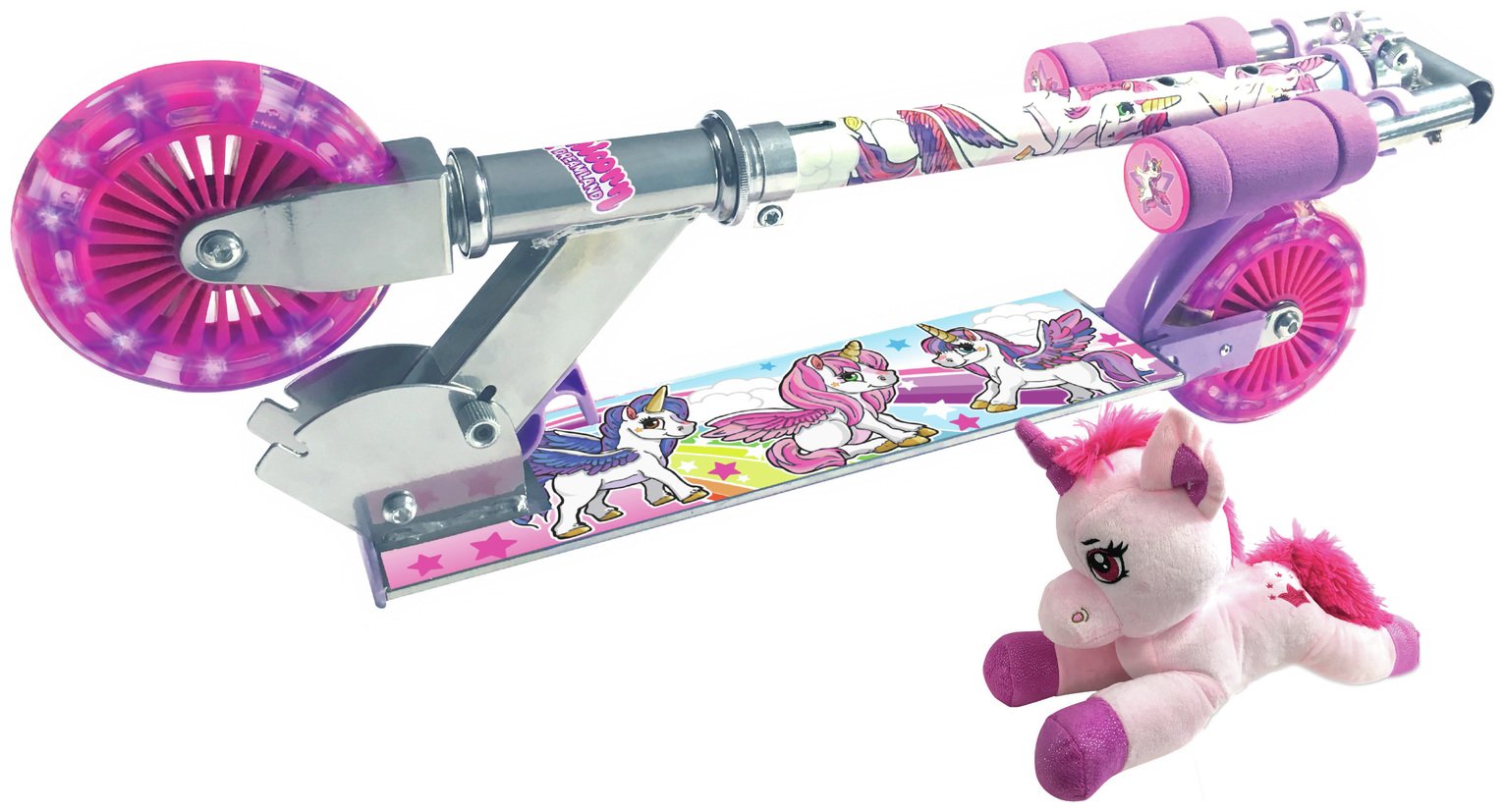 Ozbozz Unicorn Scooter With Soft Toy Reviews Updated December 2023