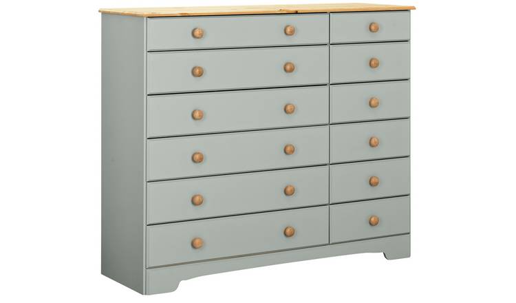 6 drawer chest of deals drawers pine