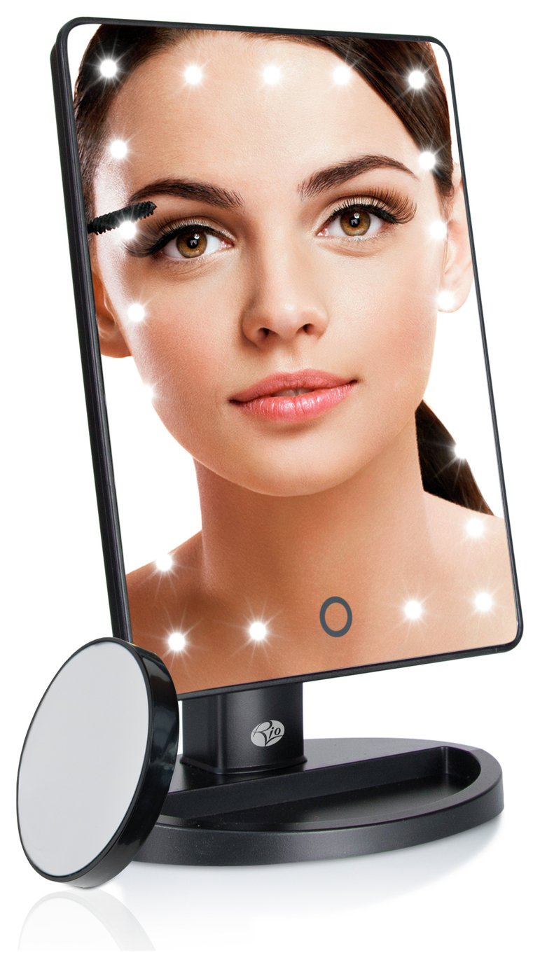 Rio 21 LED Illuminated Cosmetic and Make-up Mirror