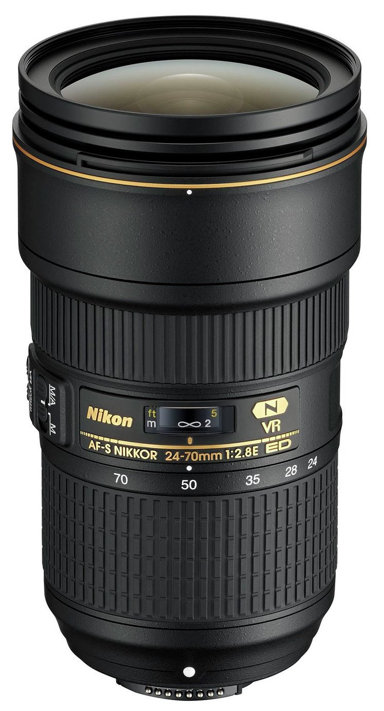 Nikon AF-S Nikkor 24-70mm f/2.8E ED VR Lens