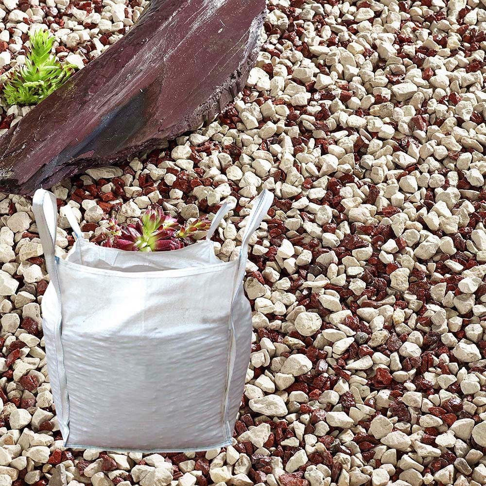 The Real Gravel Company Bulk Bag of Crimson & Cream Stones at Argos Reviews