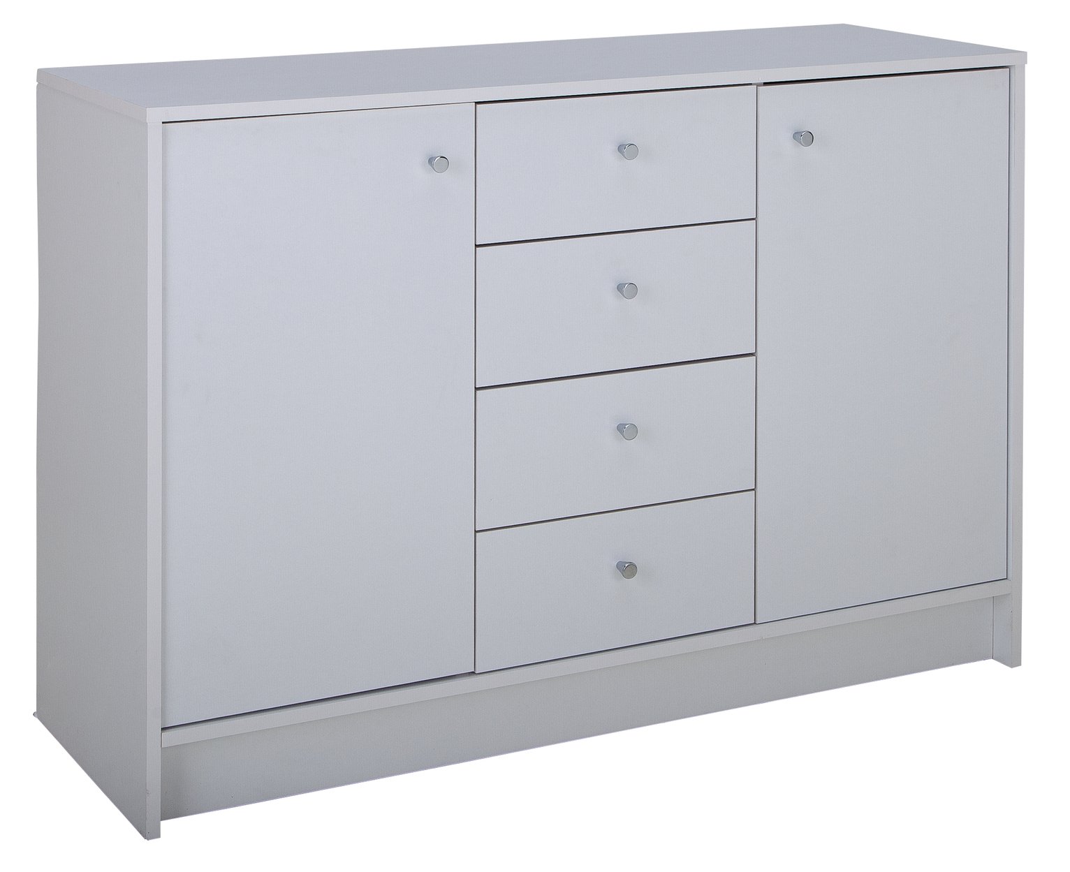 Argos Home Malibu 2 Door 4 Drawer Sideboard - White