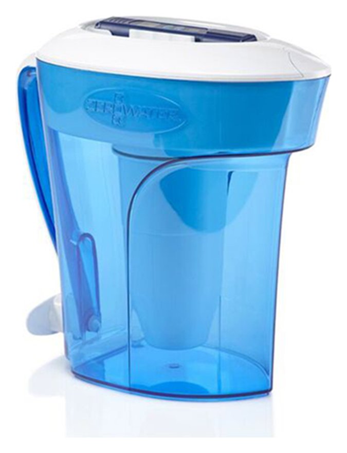 Zerowater 12 Cup Water Filter Jug - Blue