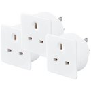 Buy Masterplug UK to Australia Travel Adaptor - 3 Pack | Travel ...