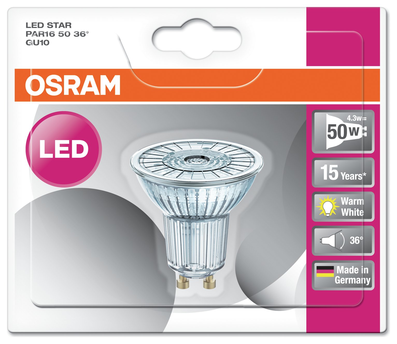 Osram 5W LED Full Glass GU10 Bulb Review