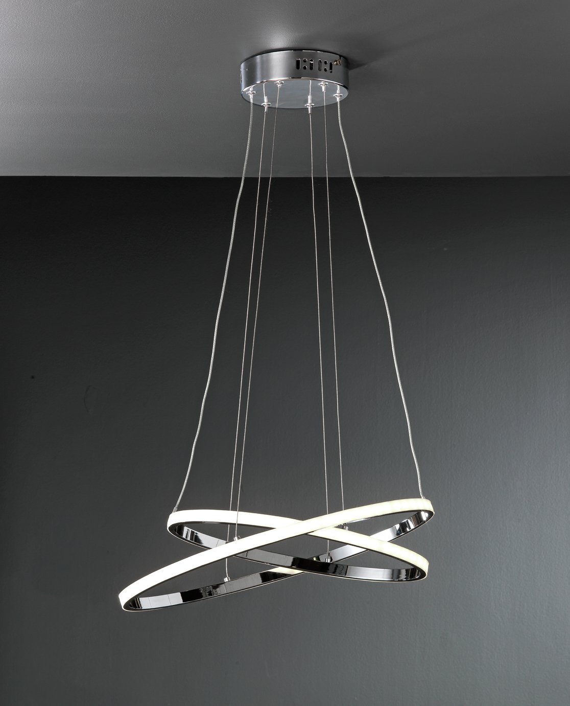 Argos Home Sireo LED Rings Elliptical Pendant Light Reviews