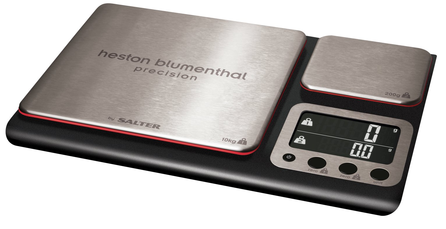 Heston Blumenthal Double Platform Digital Scale - Black