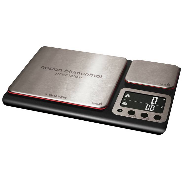 Heston Blumenthal Double Platform Digital Scale - Black 0