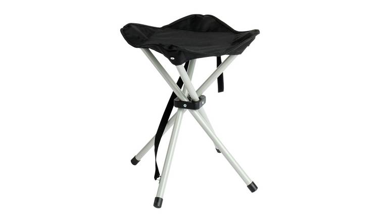 Pro Action Folding Camping Stool - Black