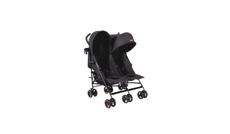 Jovi Kids EZRA 2 Twin Stroller - Black