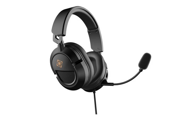 Deltaco DH120 PS, PC, Xbox, Switch 1 & 2 Wired Headset - Black