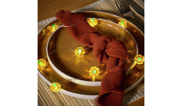 Argos Home Pumpkin String Lights