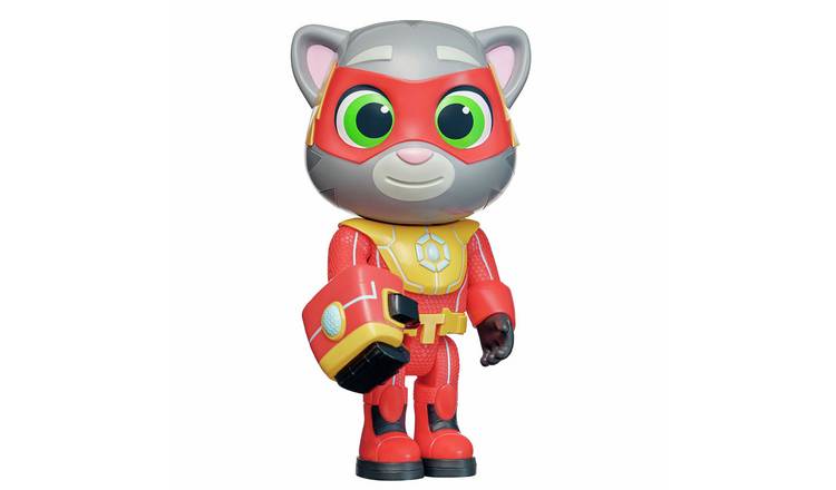 Talking Tom Heroes: Suddenly Super Tom & First Bump With Firing Action Playset