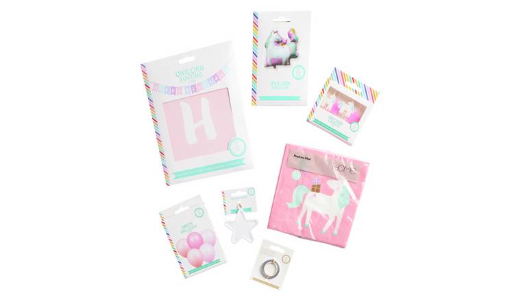 Mad Party Unicorn Themed Party Kit