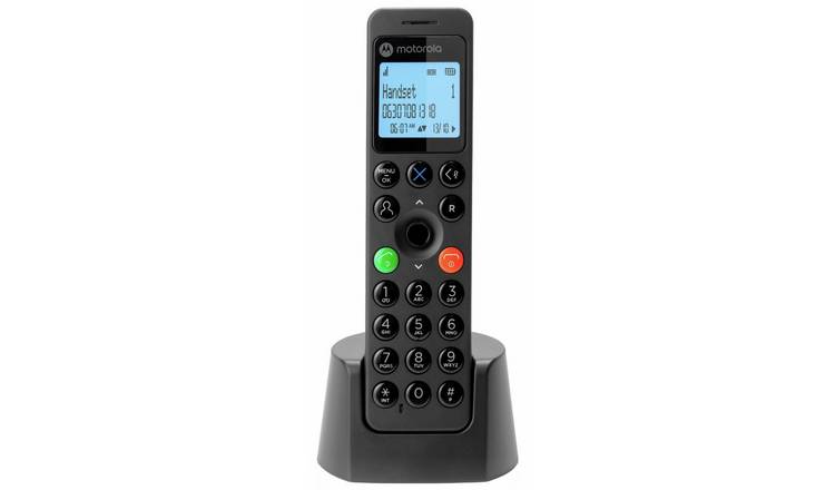 Motorola DOT211 Cordless Telephone with Answer Machine - Single