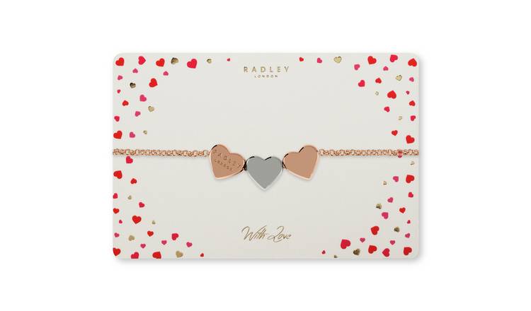 RADLEY Fall In Love Ladies Rose Gold Engraved Heart Bracelet RYJ3076, one  size, U155741VIIYH81 : : Fashion