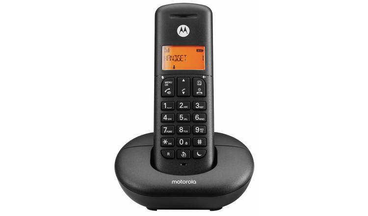 Motorola E201 Cordless Telephone - Single