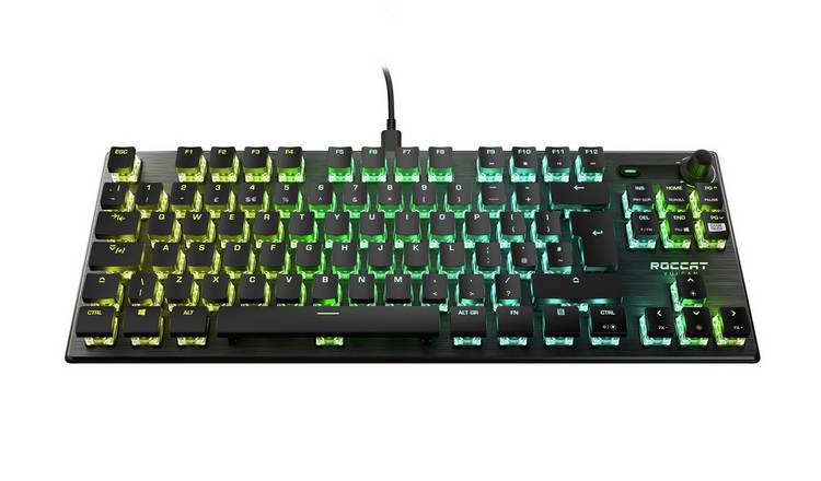 Buy Roccat Vulcan Pro TKL AIMO Optical RGB Gaming Keyboard | PC keyboards |  Argos