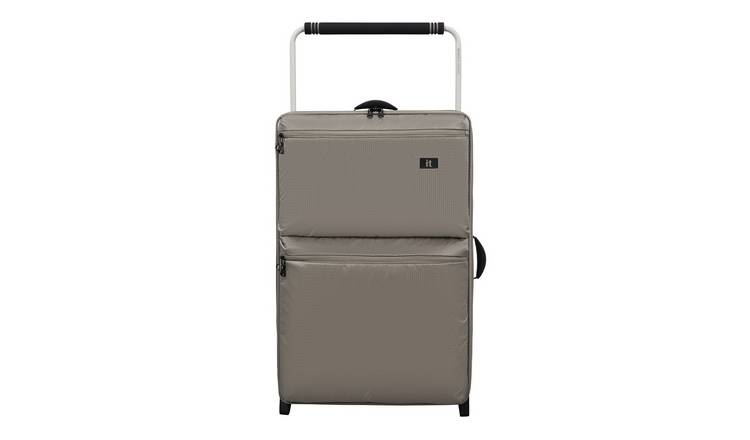 IT Luggage Popstar 2 Wheel Soft Large Suitcase - Grey