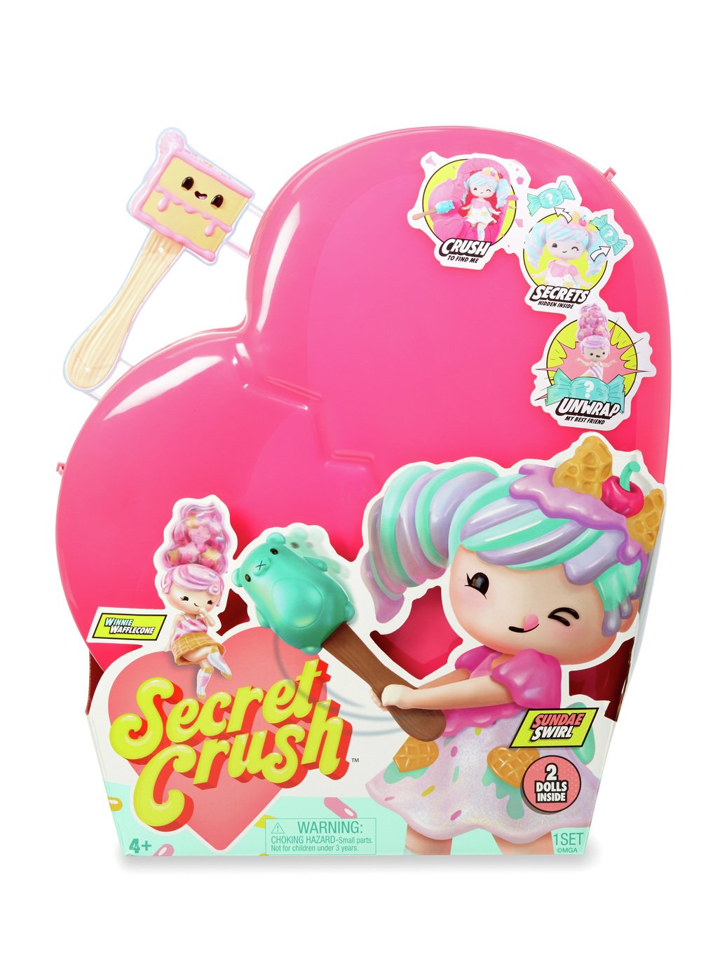 Secret Crush Sundae Swirl & Winnie Wafflecone Review