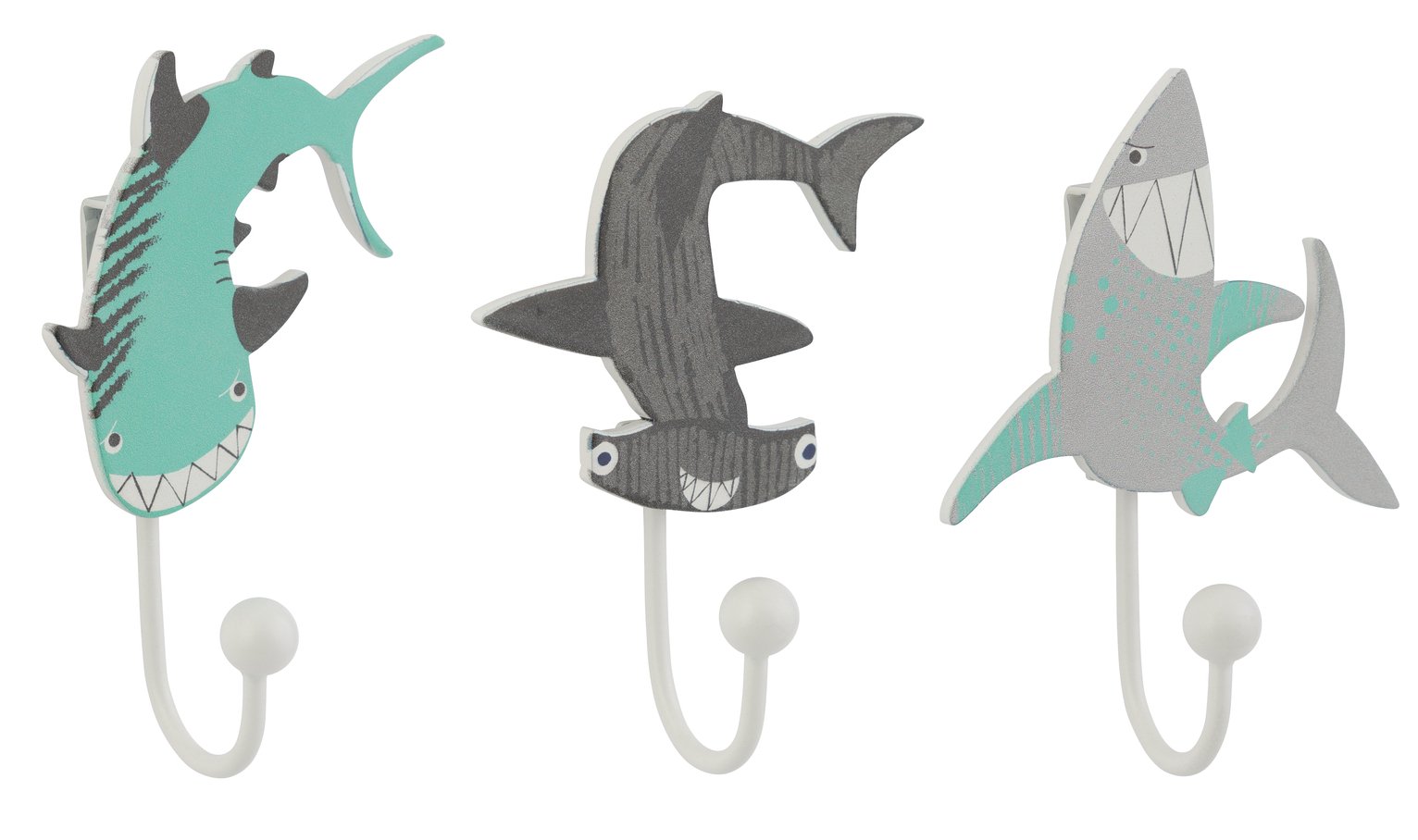 Argos Home Ocean Pack of 3 Shaped Hooks Review