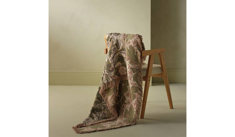 Habitat x Morris & Co. Leicester Jacquard Throw - 150x125cm