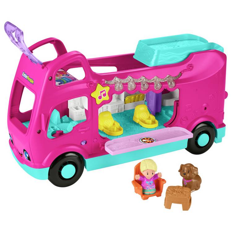 Little People Barbie Dream Camper RV Playset 0