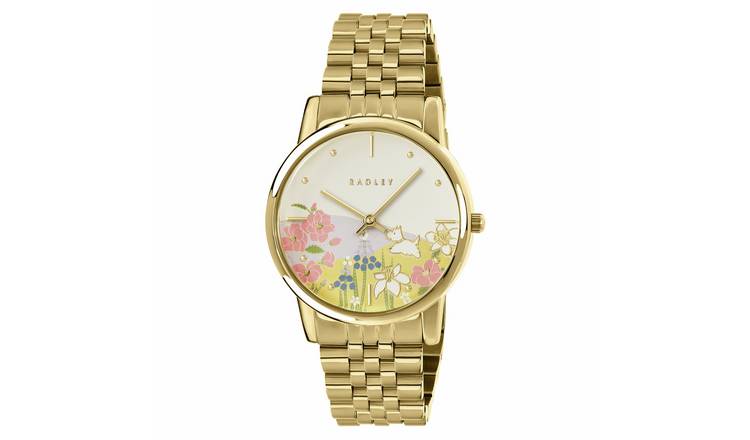 Radley Gold Plated Stainless Steel Bracelet Watch