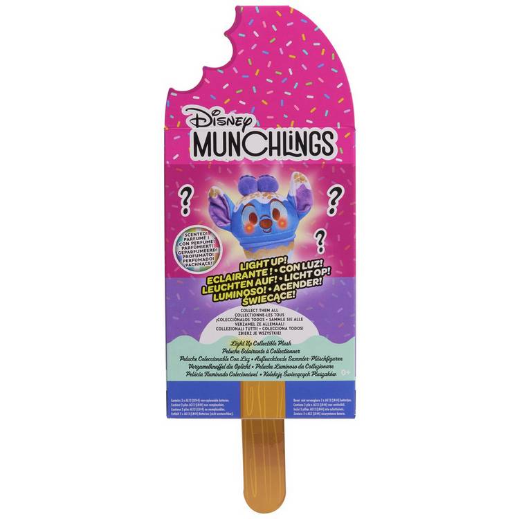 Disney Munchlings Light-Up Collectible Plush Toys 0