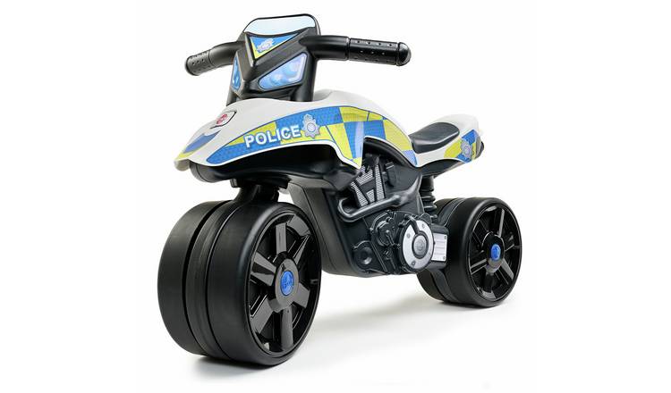 Falk Police Bike Moto Ride On - Multicolour